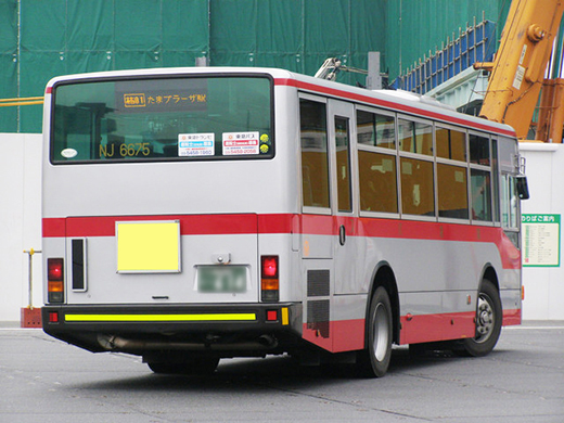 東急バス_車体後部広告