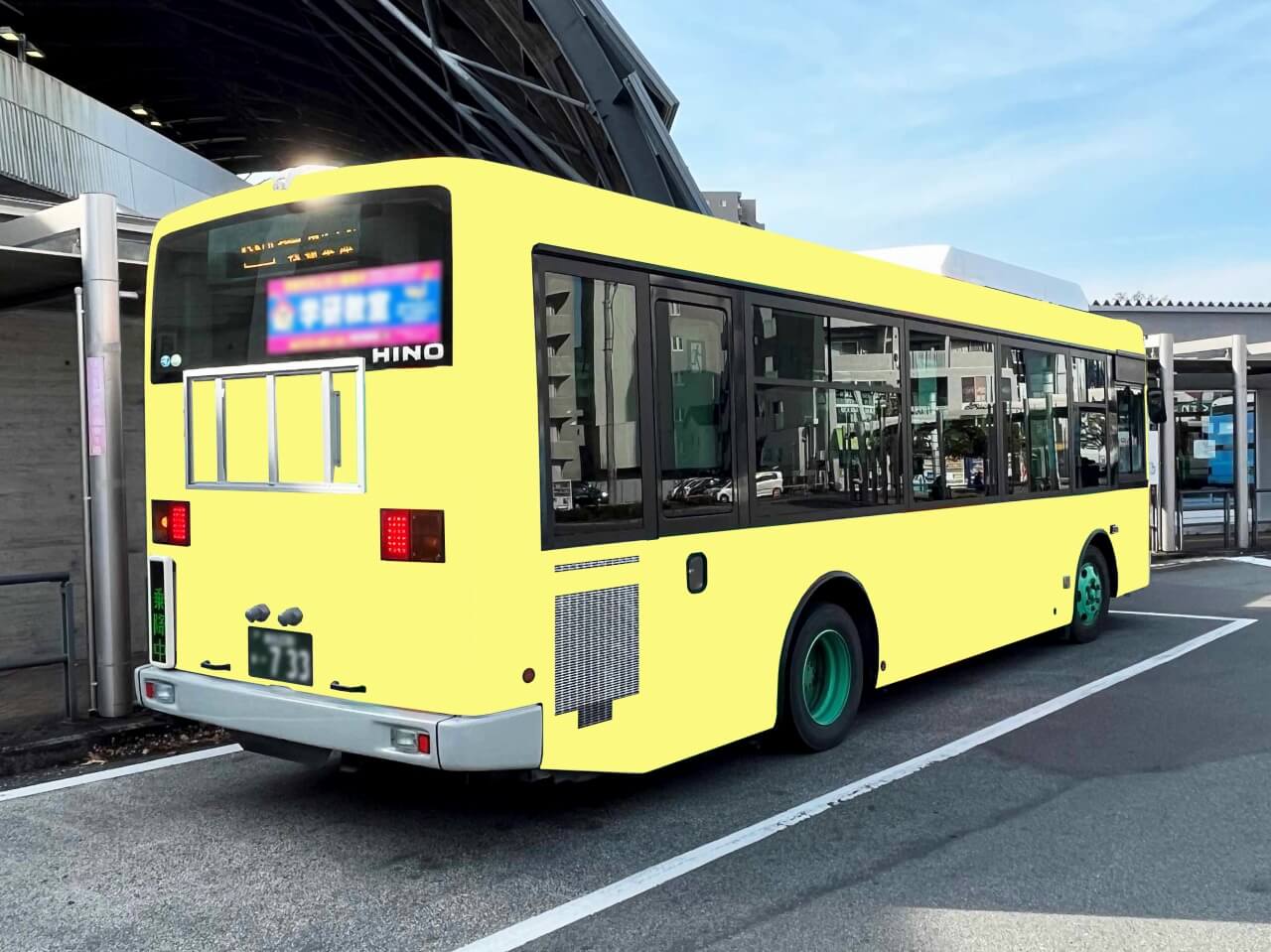 バス車外（車体）広告 イメージ