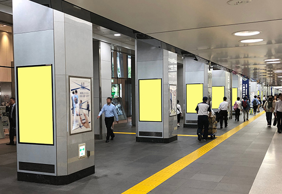 東京駅八重洲北口マルチビジョン イメージ