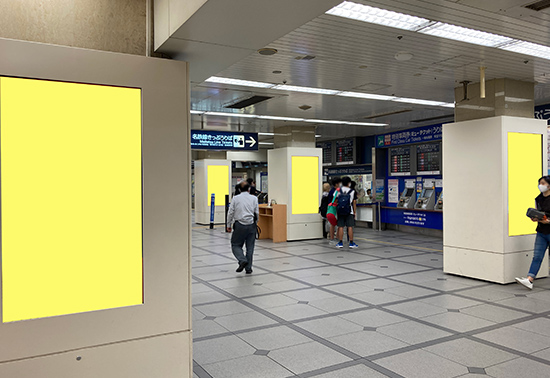 名鉄名古屋駅デジタルサイネージ  イメージ