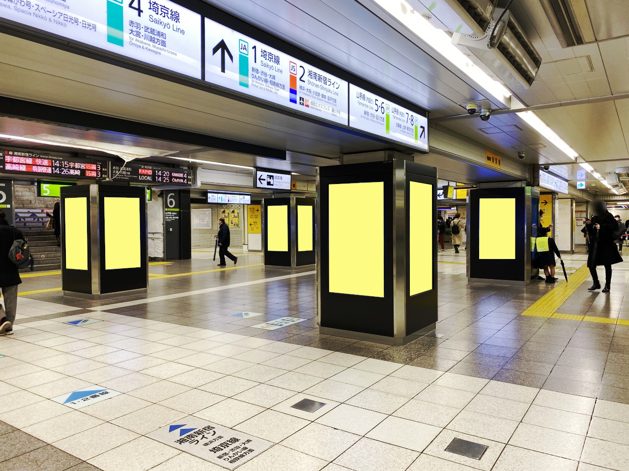 J・ADビジョン 池袋駅中央改札内