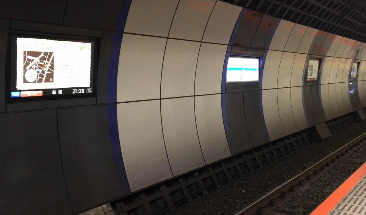 株式会社SCRAP様・下北沢駅ラウンドビジョン広告② 株式会社SCRAP様・下北沢駅ラウンドビジョン広告②