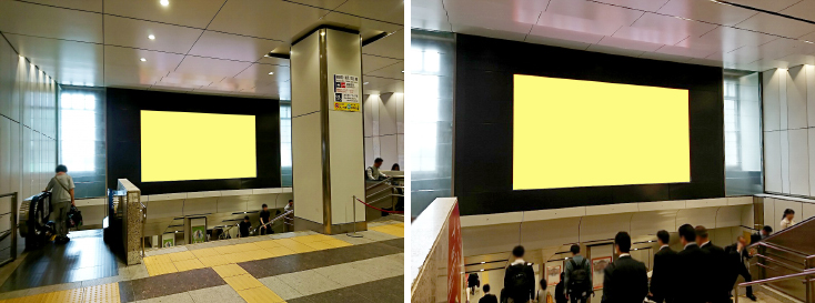東京駅丸の内大型LEDビジョン 掲載イメージ1