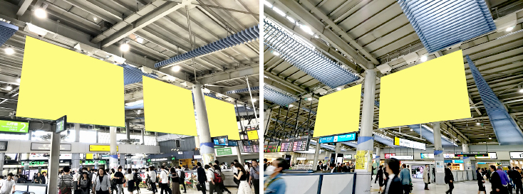 品川フラッグ（中央改札内）