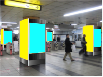横浜市営地下鉄_横浜駅_SBSV_側面全面シート イメージ