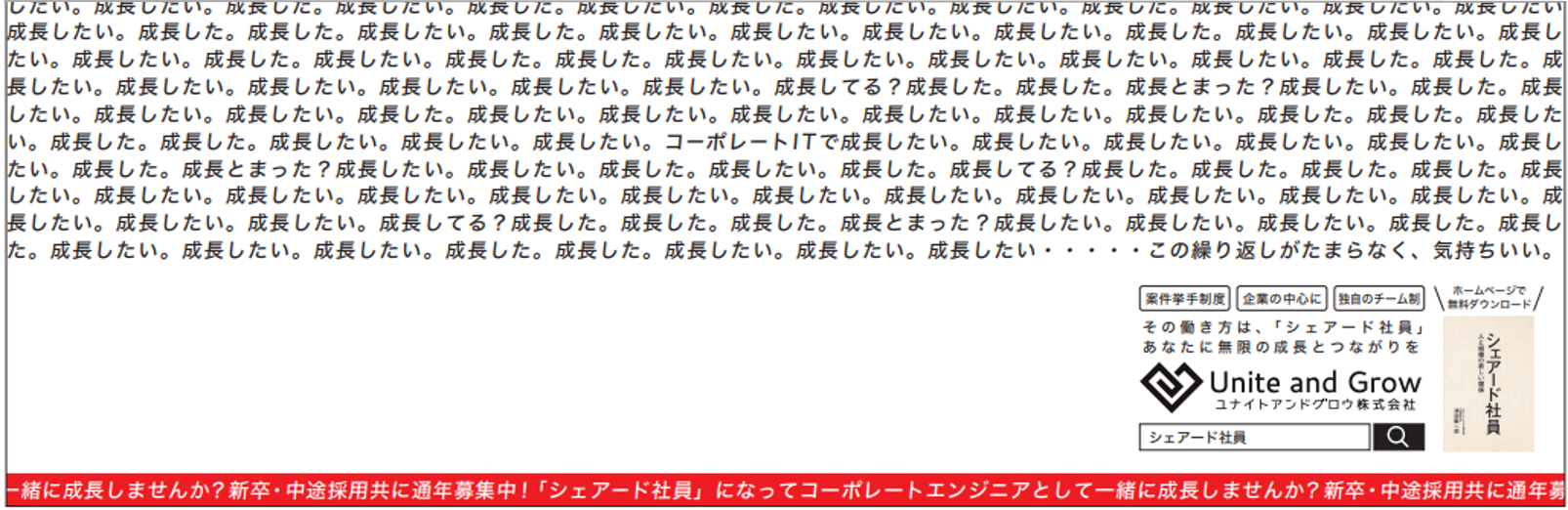 掲載デザイン