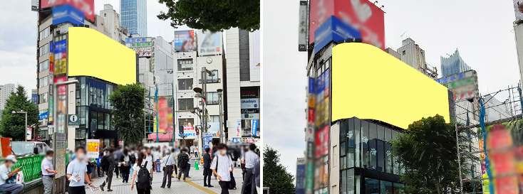 クロス新宿ビジョン 広告料金・商品詳細