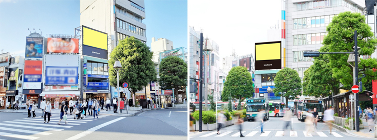 LIVE BOARD 吉祥寺駅 北口駅前