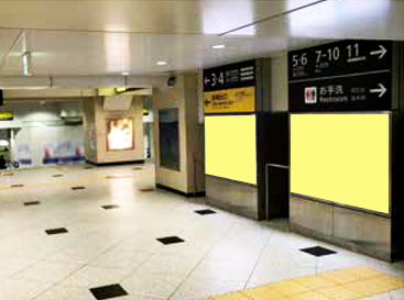 大阪駅桜橋LED4セット