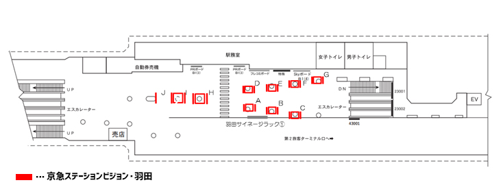 京急ステーションビジョン・羽田 図面