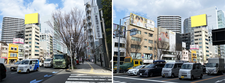 Digital Billboard＋表参道