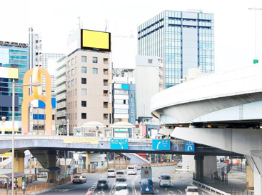 LIVE BOARD 昭和通り 上野駅付近