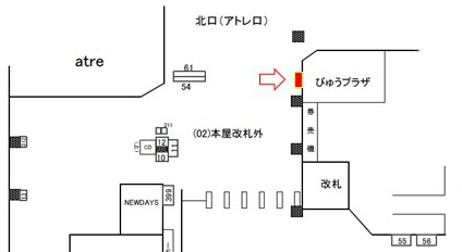 えすこーと様駅図面