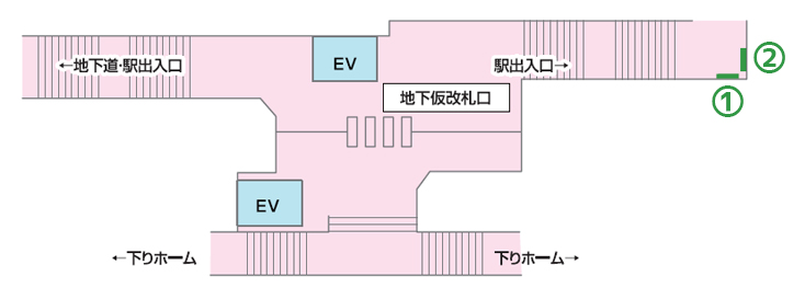 京成立石駅｜新設駅看板 図面