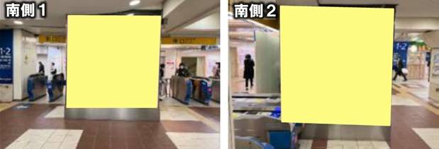 町田駅 エレベーター広告