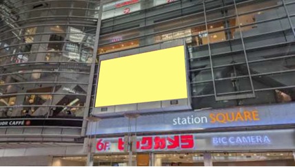 小田急相模大野ステーションスクエア大型サイネージ