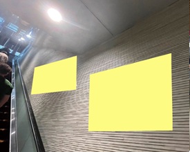 下北沢パネル集中ばり