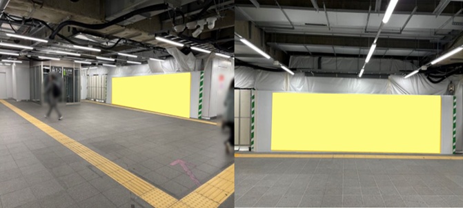 渋谷ハチ公改札内Grandeボード2