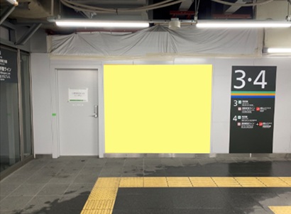 渋谷ハチ公改札内埼京湘南シート