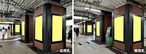 J・ADビジョン 新橋駅 南改札／南北通路