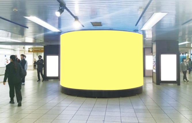 東武池袋駅ラウンドワイドビジョン