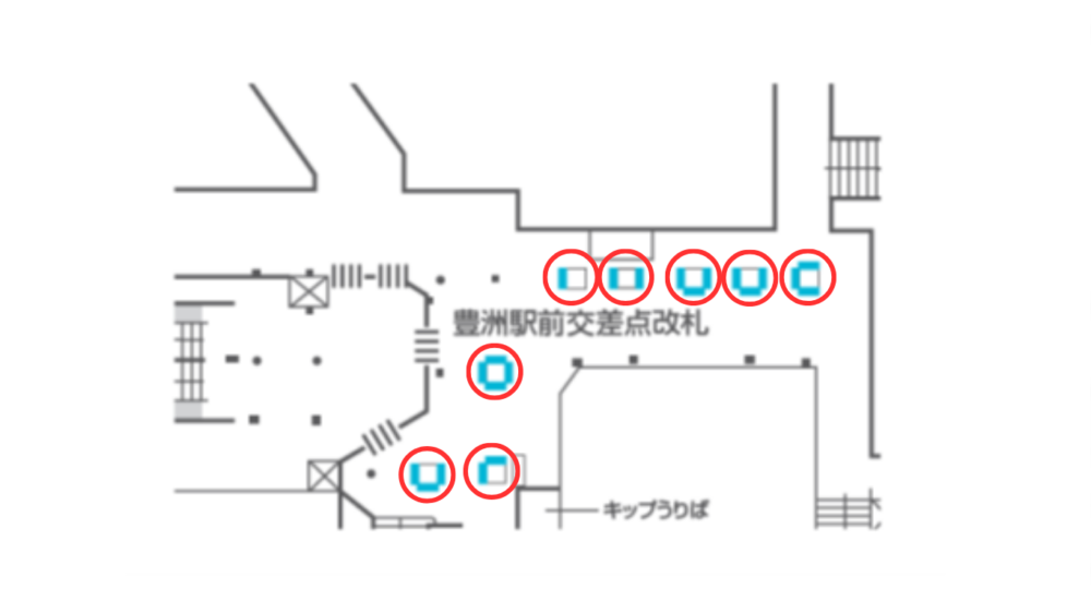 AladdinX(株)様_豊洲駅_駅図