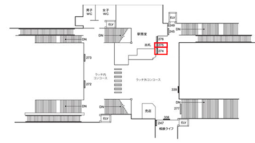 メイコー様駅図