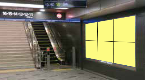 博多駅 マルチビジョン6