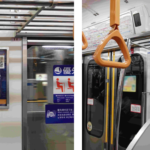 コンクール周知事例 | 都営三⽥線 ドア横ポスター・  ⻄条駅 ⽇吉駅 名古屋⼤学前駅 駅ポスター