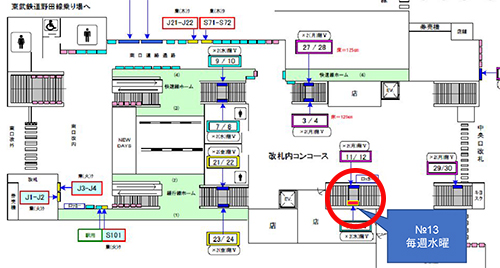 Kidney-Bean様駅図