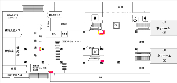 JR海浜幕張駅｜図面