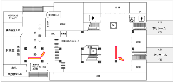 JR海浜幕張駅|図面