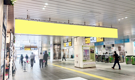 横断幕広告 JR海浜幕張駅