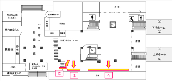 JR海浜幕張駅｜図面
