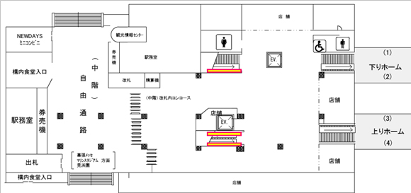 JR海浜幕張駅｜図面