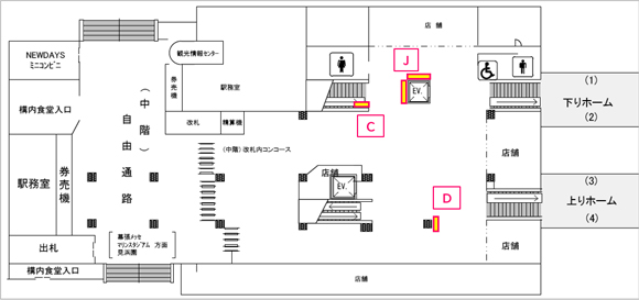 JR海浜幕張駅｜図面