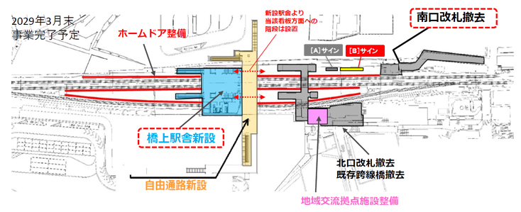 小田急 鶴川駅｜図面