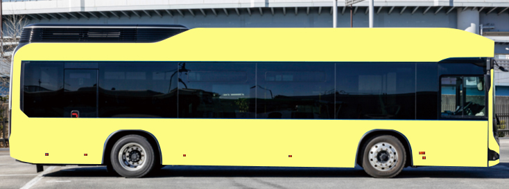ラッピングバス（燃料電池バス）
