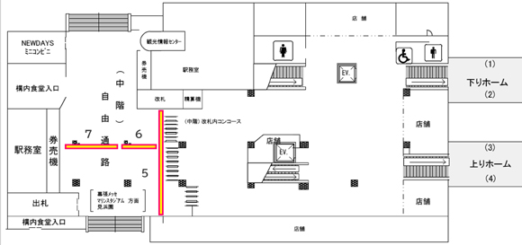 JR海浜幕張駅|図面