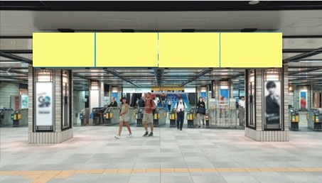 梅田行先案内シート