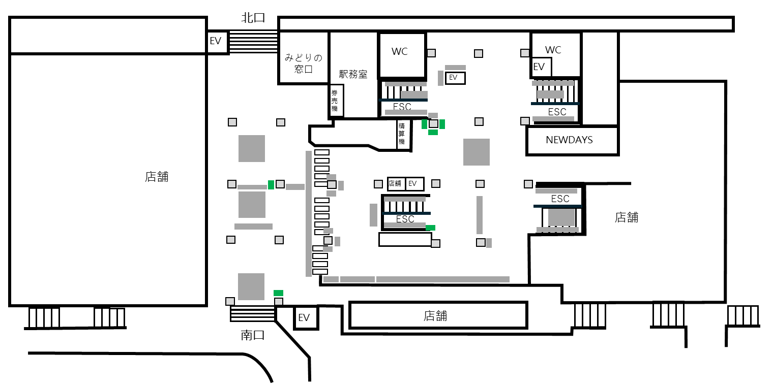 JR海浜幕張駅|図面