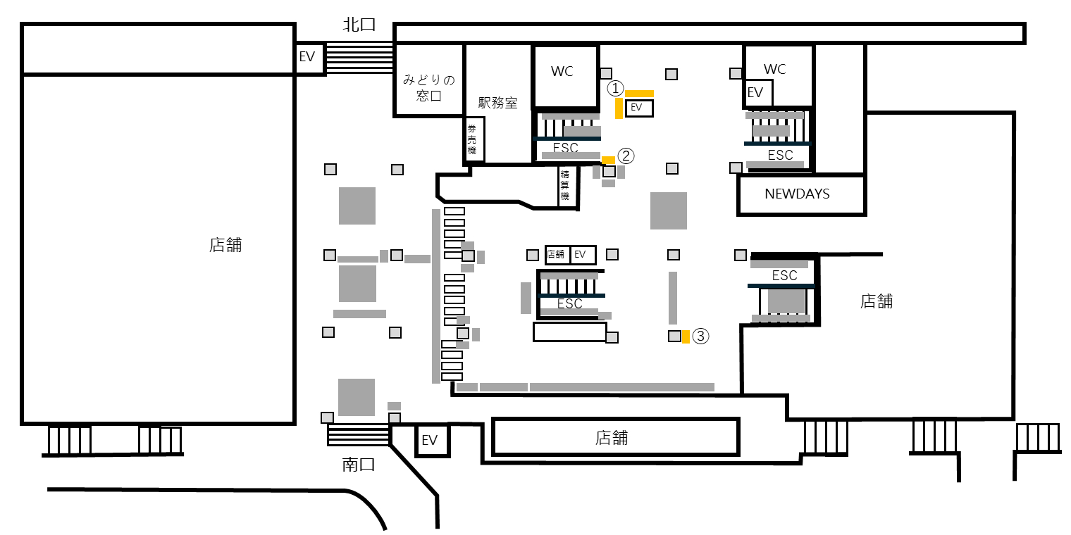JR海浜幕張駅|図面
