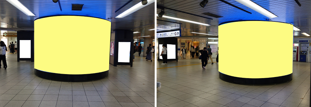 東武池袋駅ラウンドワイドビジョン