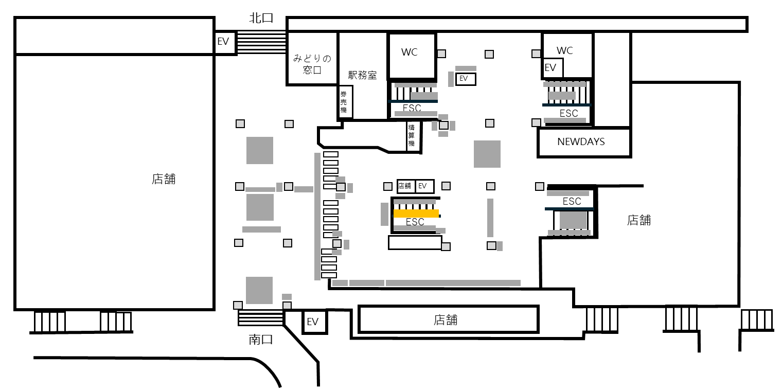 JR海浜幕張駅|図面