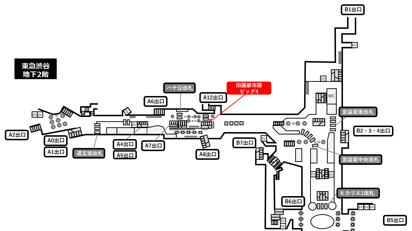 東急渋谷ビッグ4