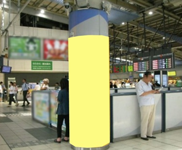 品川駅 アドピラー（オプション）