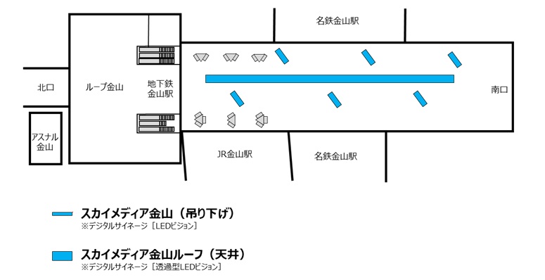 JR金山駅｜図面