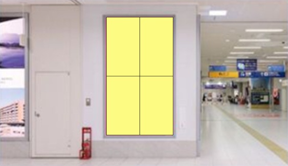 60インチ4面マルチ