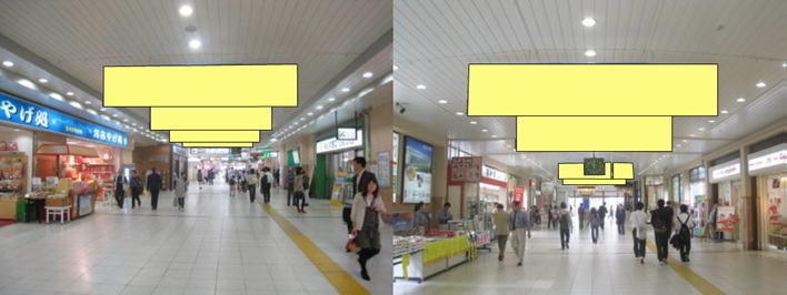 JR高崎駅 横断幕