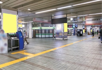 JR前橋駅 改札外 J・ADビジョン